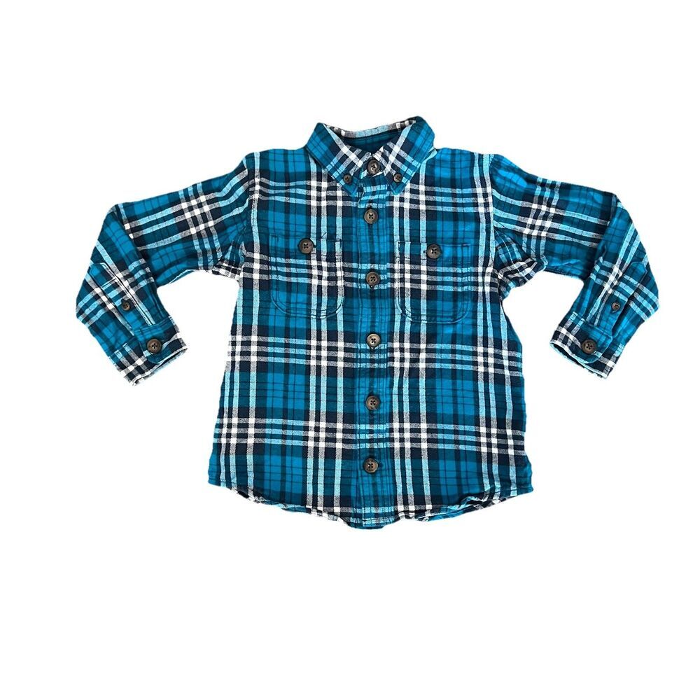 Duluth Boys Flannel Shirt 3T Plaid Toddlers